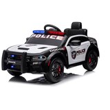  Licenciran policijski avto na akumulator Dodge Charger - črno/beli | Shoptok.si