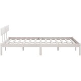  Okvir za krevet od borovine bijeli 180 x 200 cm Super King | shoptok.hr