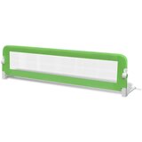 vidaXL Posteljno varovalo za otroke 2 kosa zeleno 150x42 cm, (21231570) | Shoptok.si