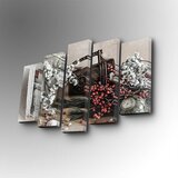 Wallity 5PUC-095 multicolor decorative canvas painting (5 pieces) | ePonuda.com