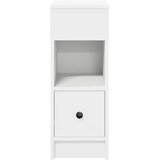  Noćni ormarići 2 kom s ladicom bijeli 25x31x66 cm | shoptok.hr