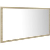  LED kupaonsko ogledalo boja hrasta sonome 90x8,5x37 cm akrilno | shoptok.hr