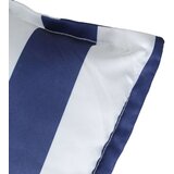  Blazina za stol 4 kosa modro-bele črte 40x40x7 cm blago, (21061205) | Shoptok.si