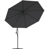  Konzolni vrtni suncobran s aluminijskim stupom 350 cm crni | Eponuda.ba
