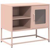 Maison Chic TV omarica - TV enota - Televizijska omarica roza 68x39x60,5 cm jeklo, (21700224) Cene