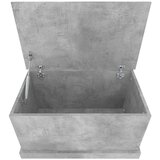  Kutija za pohranu boja betona 70 x 40 x 38 cm konstruirano drvo | shoptok.hr