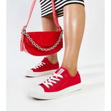 Cross Jeans Red women's sneakers | shoptok.hr