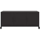 TV ormarić crni 100,5x39x43,5 cm čelik | shoptok.hr