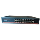 ExeLink sg1218tdp neupravljivi switch 16x10/100/1000 base-t(poe/poe+),2x10/100/1000 base-t porta ( exe217 ) | Eponuda.com