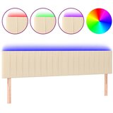  LED uzglavlje krem 180x5x78/88 cm od tkanine | shoptok.hr