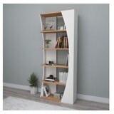 Hanah home Polica za knjige, Selge - Atlantic Pine, White | shoptok.hr