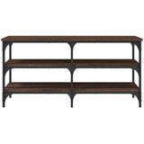 vidaXL klupa za cipele boja hrasta 100x38 5x49 cm konstruirano drvo | shoptok.hr