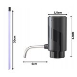  Električna baterija. dispenzer za vino perlator i dispenzer usb crni | shoptok.hr