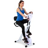 Capital Sports Azura Full Body Comfort, domači trenažer, ročno kolo, vztrajnik s težo 7,5 kg, jermenski pogon Cene