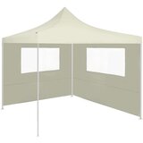 vidaXL 3070421 Gazebo Sidewall with Windows 4x2 m Cream (315310) | Shoptok.si