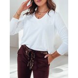 DStreet Bluzka damska oversize VAVLSTYLES gładka biała | ePonuda.com