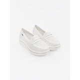 GOODIN White loafers with a thick sole | shoptok.hr
