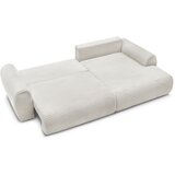 Bobochic Paris Krem sklopiva kutna garnitura od samta (s desnim kutom) Lucien – | shoptok.hr