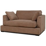 Scandic Svetlo rjava sedežna garnitura iz rebrastega žameta 132 cm Mobby – | Shoptok.si