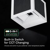  LED solarno zidno svetlo sa senzorom LED/9W/3,7V 3000/4000/6000K IP65 2600 mAh belo | Eponuda.com