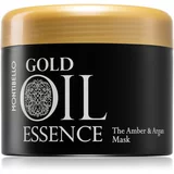 Montibello Gold Oil Amber & Argan Mask revitalizacijska maska za lase 500 ml