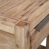  Noćni ormarići s ladicama 2 kom 40x30x48cm masivno drvo bagrema | shoptok.hr