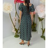 Gemre Navy blue floral maxi dress Marcello Cene