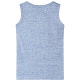  Dječja majica bez rukava plava prošarana 116 | shoptok.hr