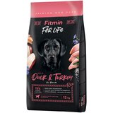 Fitmin Dog For Life raca & puran - Varčno pakiranje: 2 x 12 kg | shoptok.hr