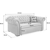 MID.YOU ZOFA S POSTELJNO FUNKCIJO, antracit tekstil | Shoptok.si