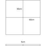 MeowBaby Svijetlo ružičasta dječja podloga za igru 120x120 cm - | shoptok.hr