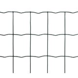 vidaXL Evro ograja iz jekla 10 x 1,0 m zelena, (20707447) | Shoptok.si