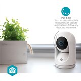 Nedis WIFICI23CWT - Pametna kamera Smartlife 5V, 3 MP, Full HD 1296p, Wi-Fi, Tuya | Eponuda.com