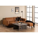 Actona Smeđi stolić za kavu u mramornom dekoru 90x90 cm Vega – | shoptok.hr