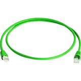 Telegärtner L00006A0040 RJ45 omrežni kabel\, Patch kabel cat 6a S/FTP 50.00 m zelena ognjevaren\, brez halogena\, UL-certificirano 1 kos, (20418679) | Shoptok.si