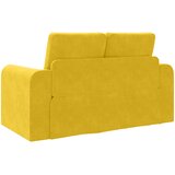 Krevet na razvlačenje Žuta 148 x 71 x 83 cm Baršun | Eponuda.com
