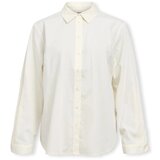 .OBJECT Topi & Bluze Catinka Shirt - White Sand Bela Cene