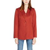 Vero_Moda Jakne & Blazerji VMTARA LS FITTED SLIT BLAZER BOO 10311421 Kostanjeva Cene