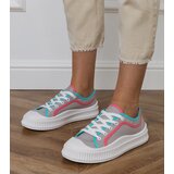 Gemre Grey women's platform sneakers Salis Cene