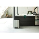 Brabantia Željezna kanta za smeće za odvojeni otpad/s pedalom u mat srebrnoj boji 60 l Bo – | shoptok.hr