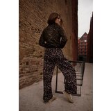 Marisse Brown Viscose Trousers With A Belt | ePonuda.com