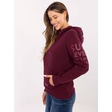 Sublevel Sweatshirt-D10600BI02690A8NO-burgundy Cene