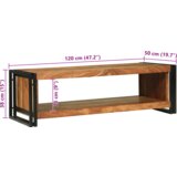 vidaXL stolić za kavu 120x50x38 cm od čvrstog drva akacije | shoptok.hr