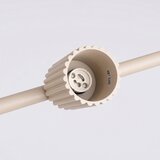 Sollux SL.2713 - Luster na sajli KARBON 4xGU10/10W/230V krem boje | Eponuda.com