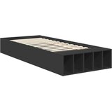  Krevetna konstrukcija Crna 75 x 190 cm Konstruirano drvo | Eponuda.com