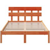  Krevetna konstrukcija Smeđa 120 x 200 cm Čvrsto borovo drvo | shoptok.hr