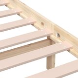  Posteljni okvir iz trdnega lesa 135x190 cm 4FT6, (20645563) | Shoptok.si