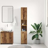  Kupaonski ormarić staro drvo 30x30x183,5 cm konstruirano drvo | shoptok.hr