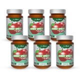 GymBeam jammy spread 6 x 220 g jabuka Cene