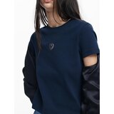 Desigual Majica morsko plava | shoptok.hr